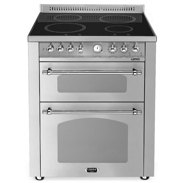 LOFRA - DOLCEVITA INDUKTION - DOUBLE OVEN 70 cm - RSUD 76 MFTE/ 4I - Stainless Chrome Finish