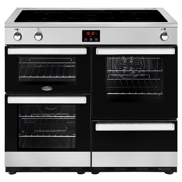 Belling Cookcentre 100 Ei Black / Stainless